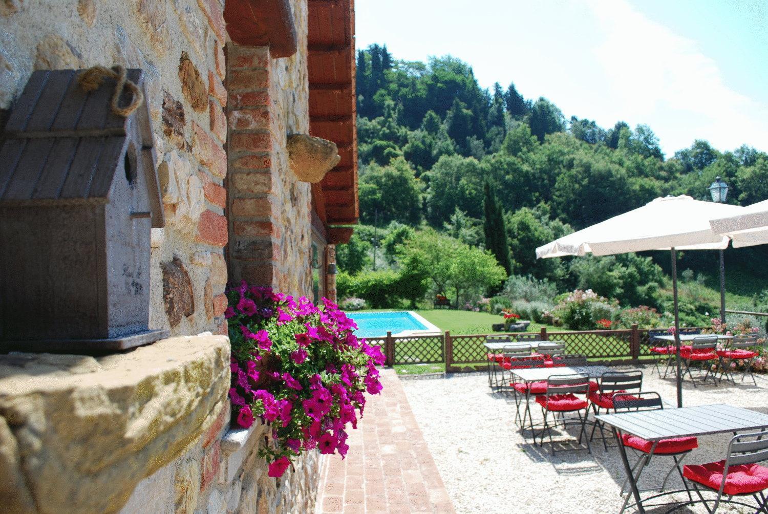 Gasthaus Il Poggiolo Di Parrano Exterior foto